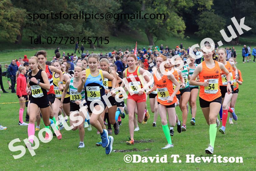 Girls Under-15s 2025 Start Fitness NEHL, Thornley Hall Farm, Peterlee, County Durham. Photo: David T. Hewitson/Sports for All Pics